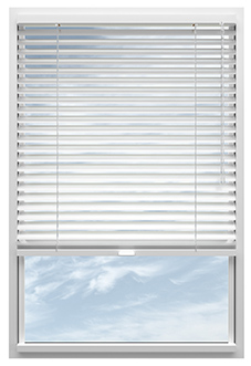 Purity, Metallic Silver - Clip Fit Venetian Blind